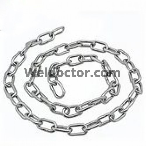  Galvanized Link Chain 6MM (1/4") Length 54M